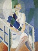 Delaunay, Robert Study of Mrs Ham-s Painting France oil painting artist